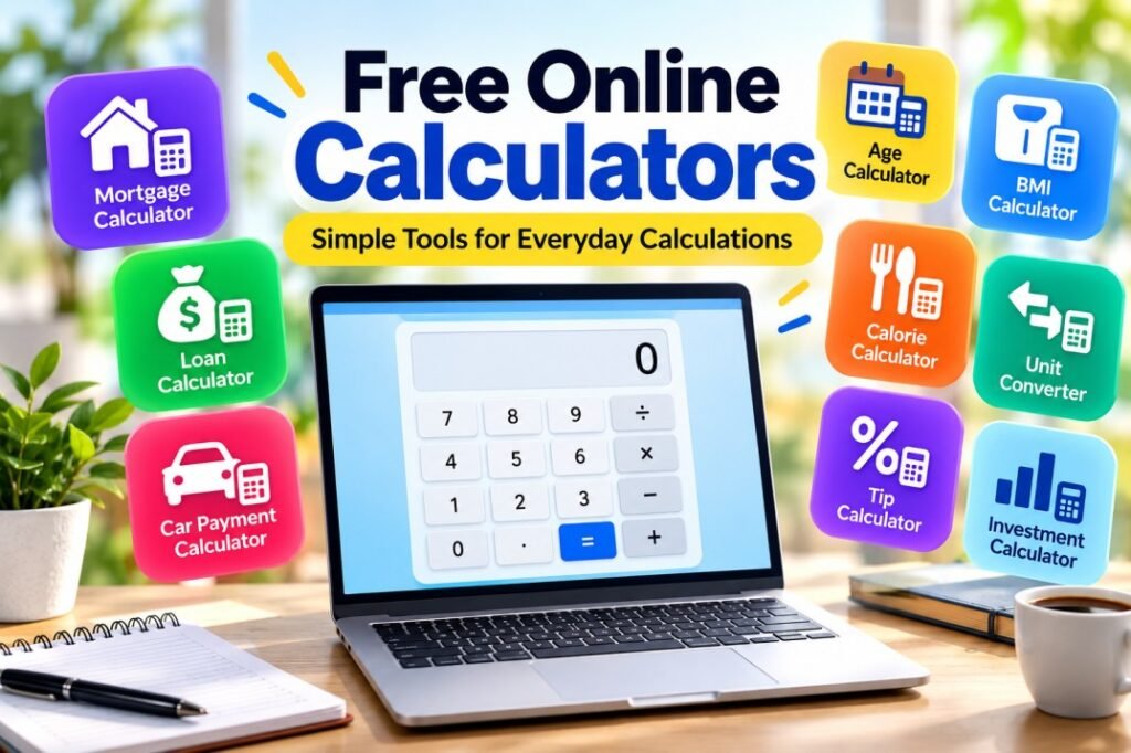 Free Online Calculators: Best Calculators for Everyday Use
