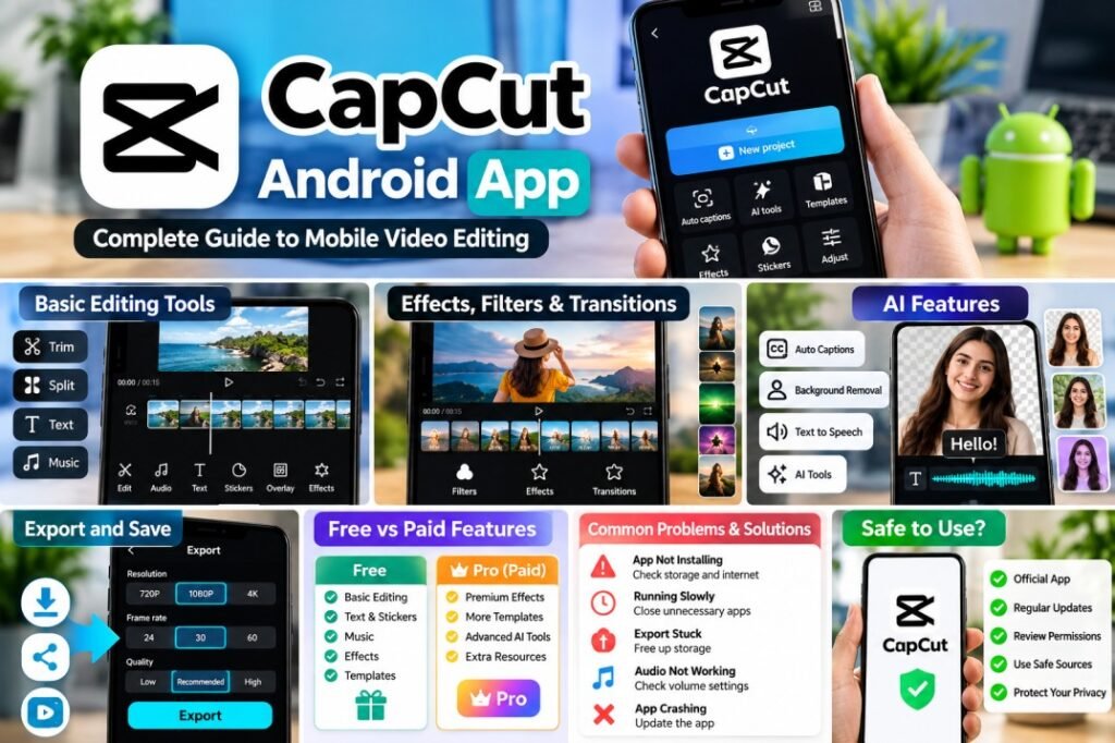 Capcut Android App: Features, Video Editing, and How to Use It
